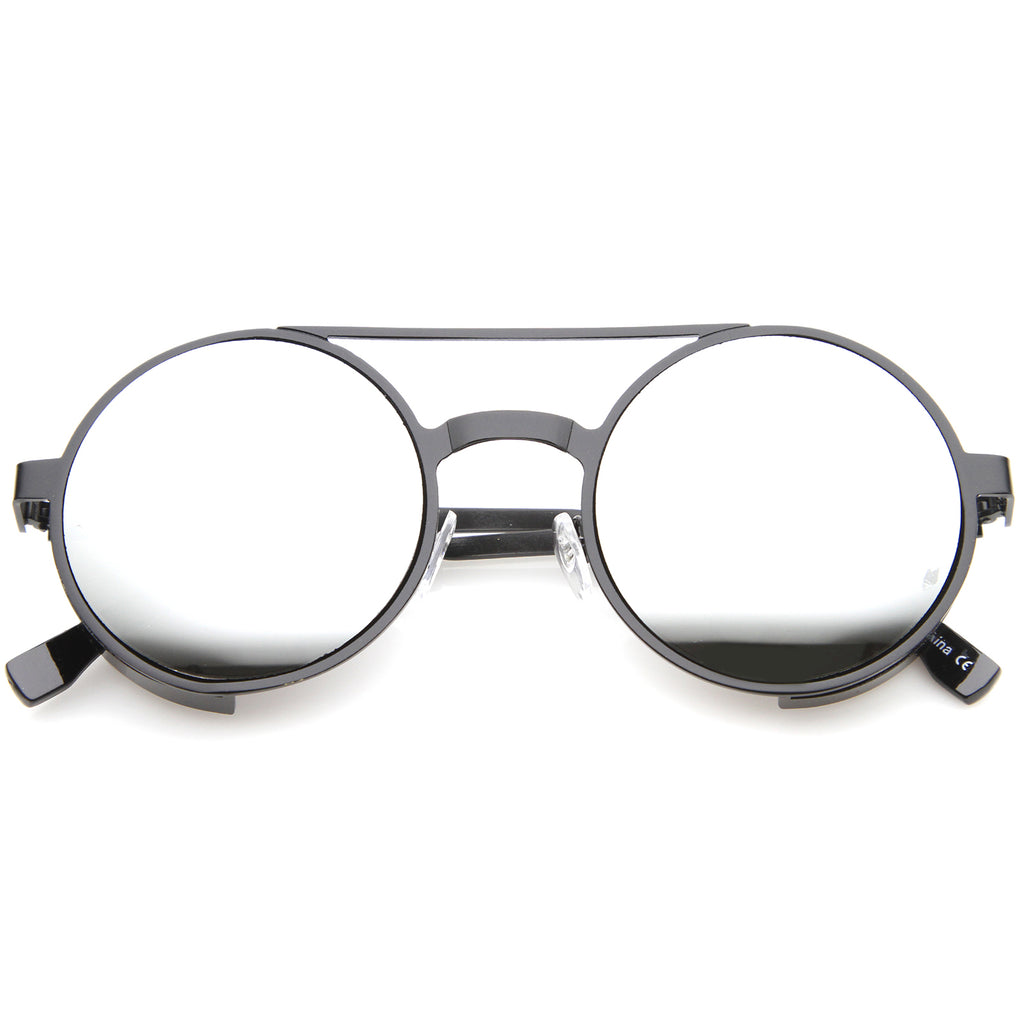 Black / Silver Mirror