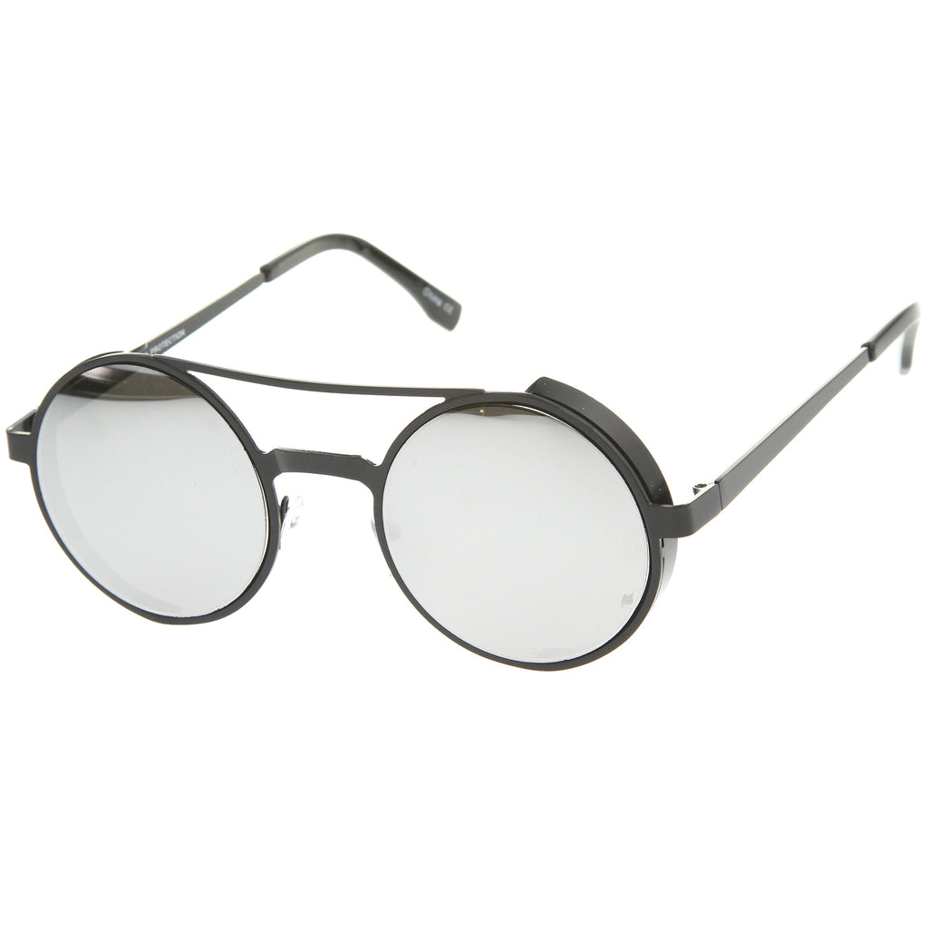 Black / Silver Mirror