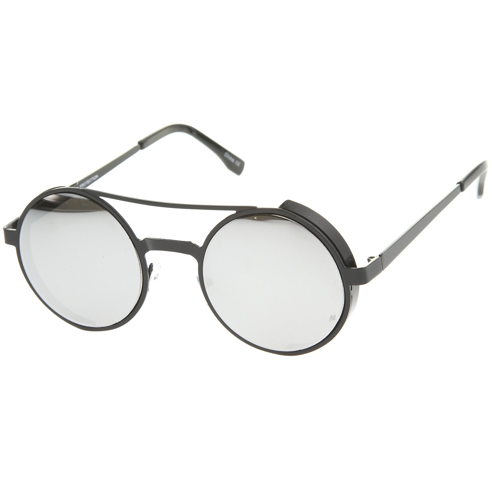 Black / Silver Mirror