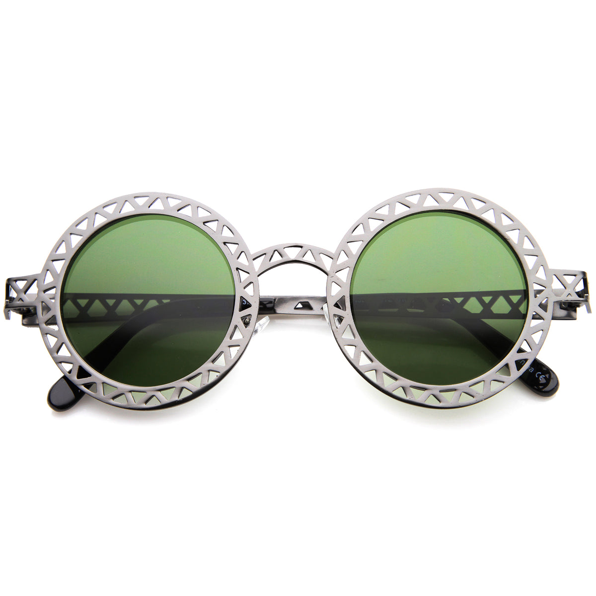 Gunmetal / Green
