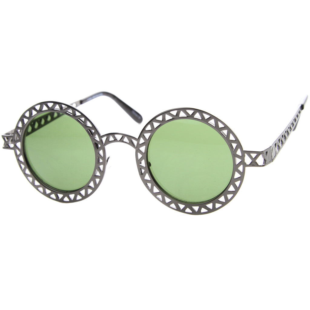 Gunmetal / Green