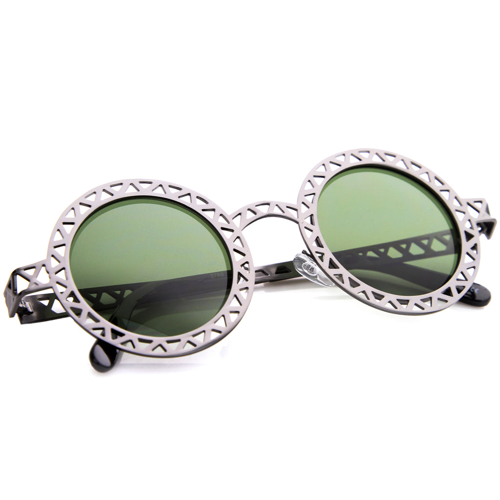 Gunmetal / Green