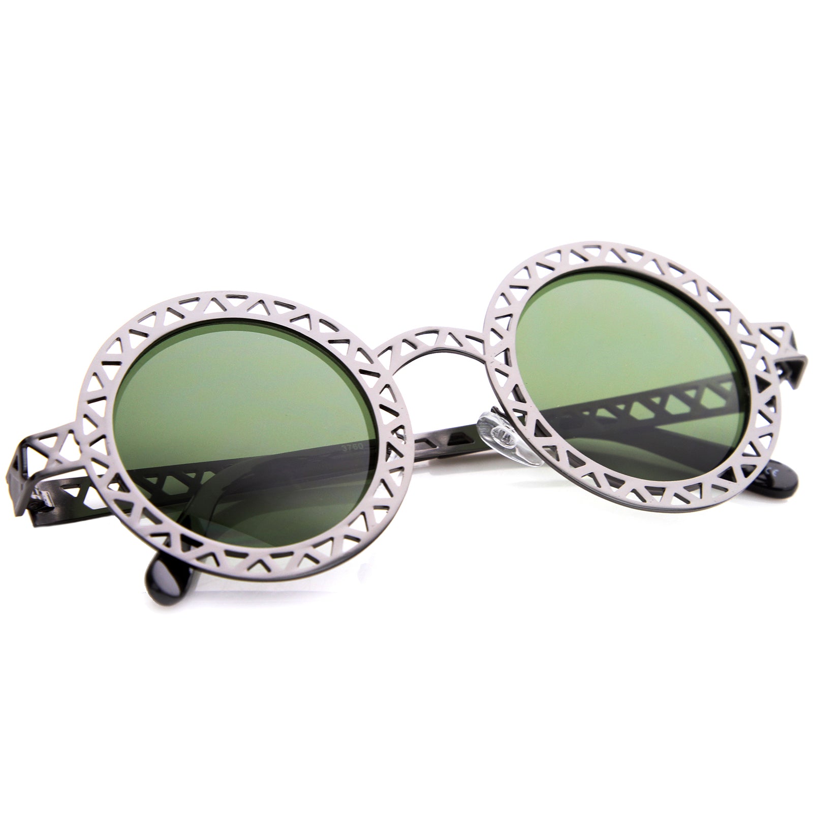 Gunmetal / Green
