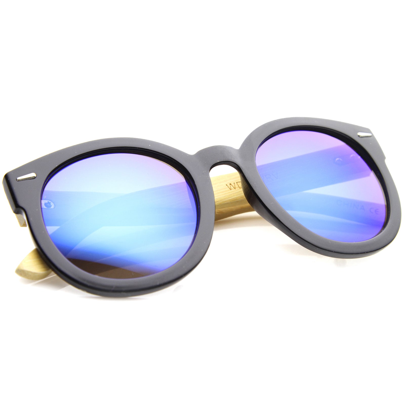 Black / Blue Mirror