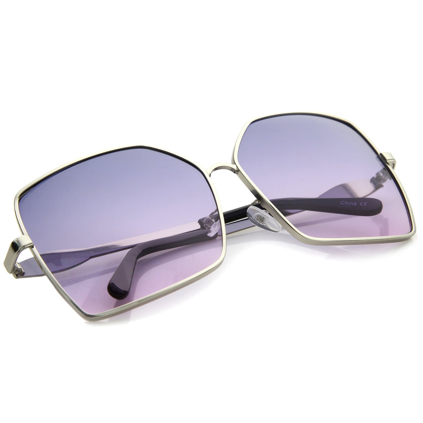 Silver / Blue-Pink Fade