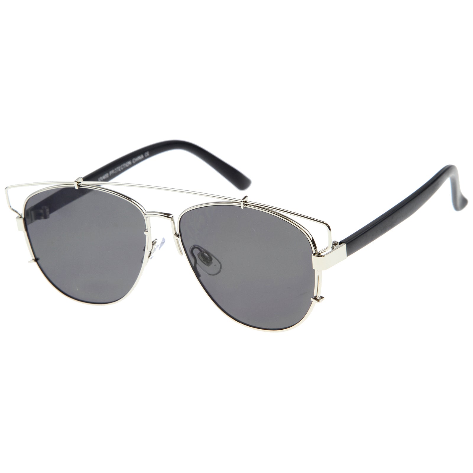 Silver-Black / Smoke Sunglasses