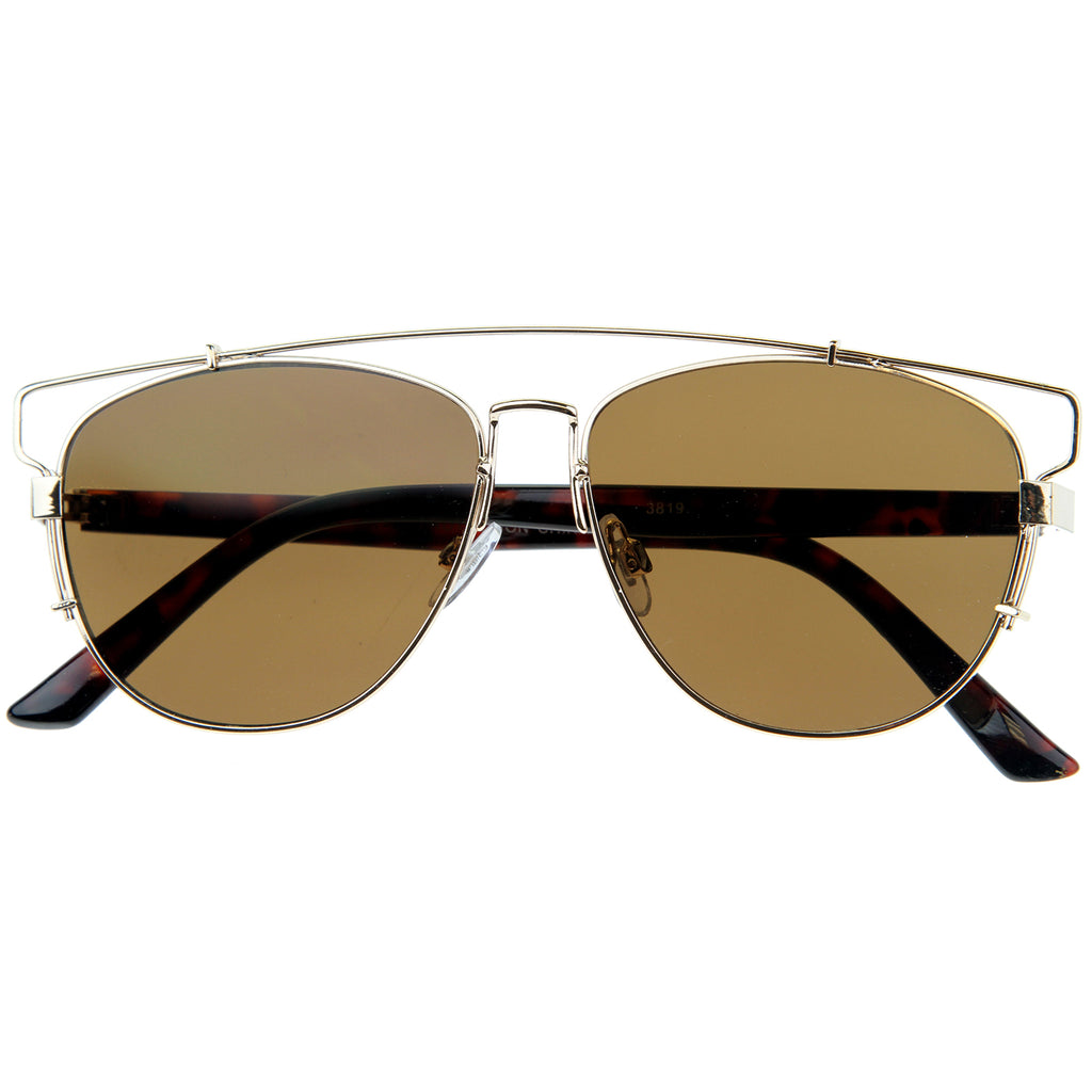 Gold-Tortoise / Brown