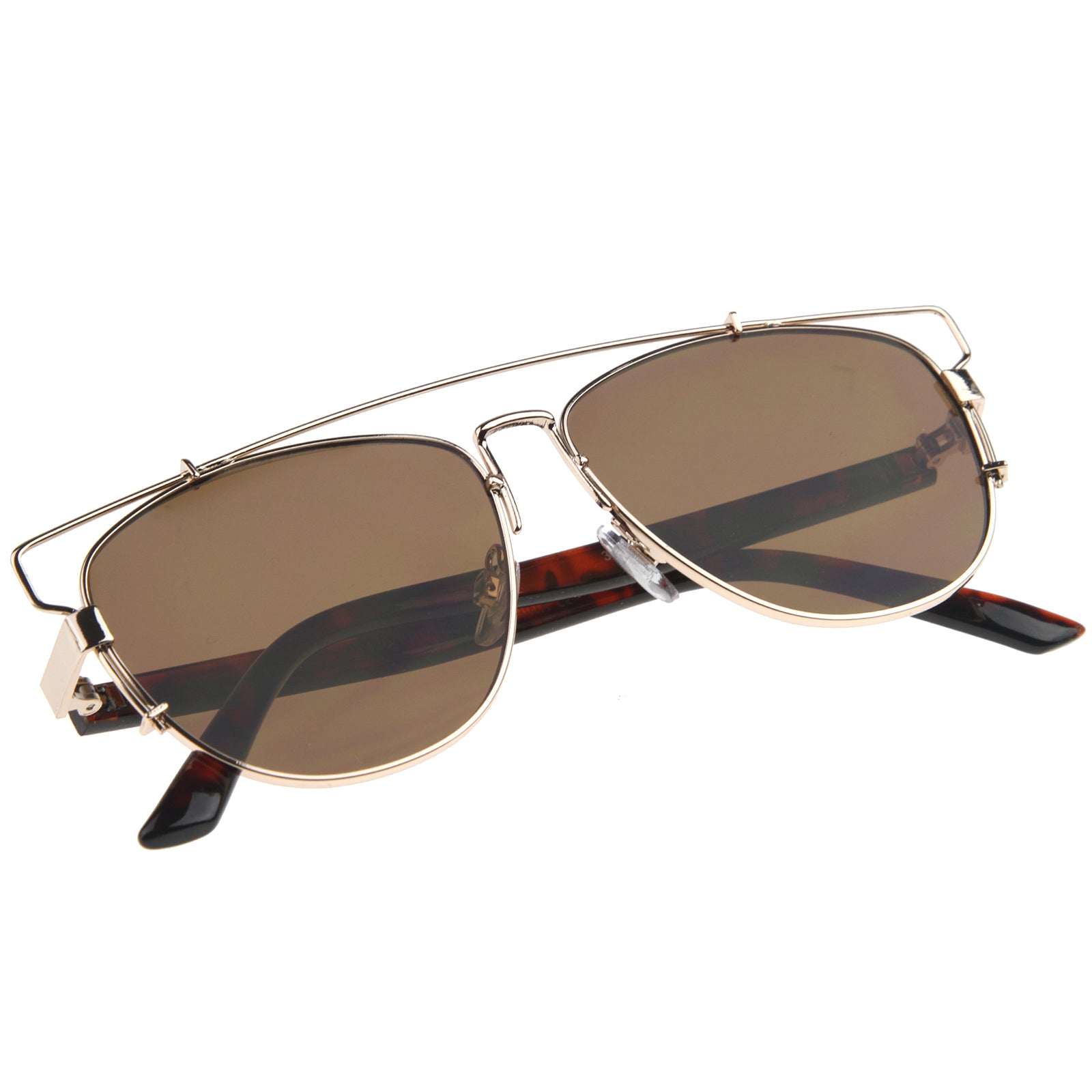 Gold-Tortoise / Brown