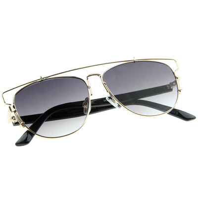 Gold-Black / Lavander Sunglasses