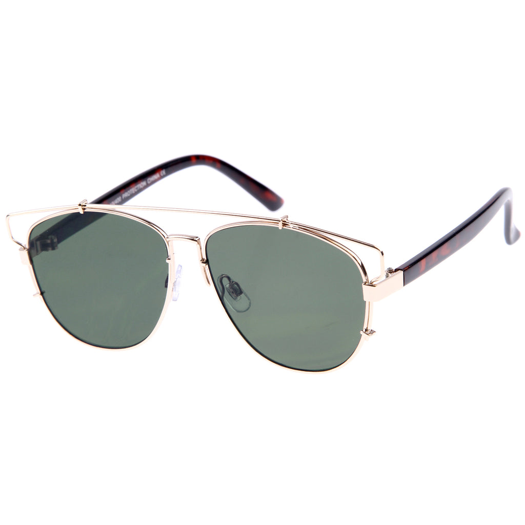 Gold-Tortoise / Green