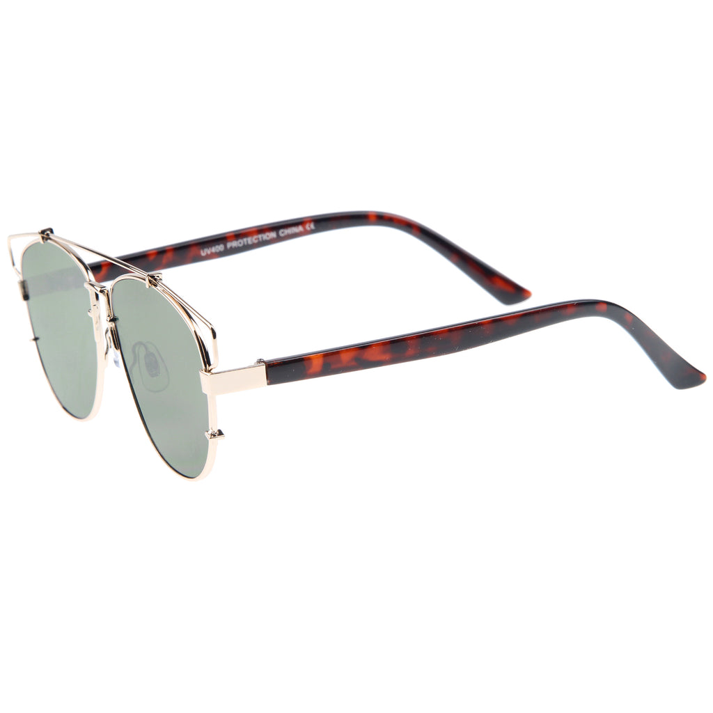 Gold-Tortoise / Green