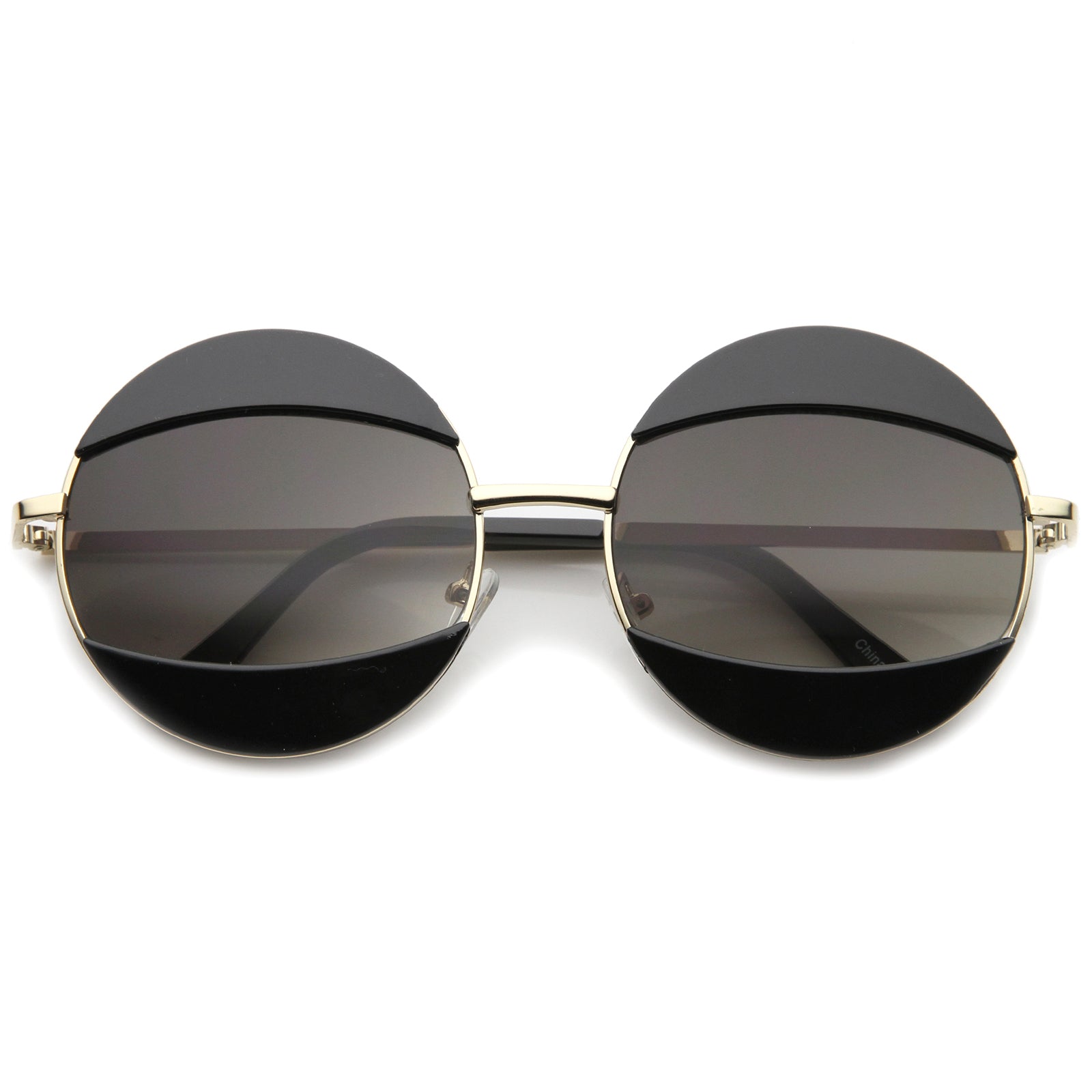 Large black round clearance sunglasses