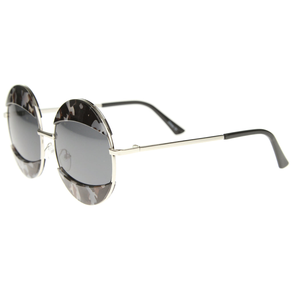Grey-Block-Tortoise-Silver / Smoke