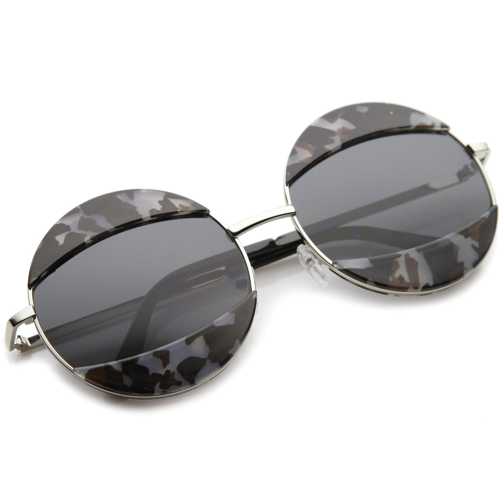 Grey-Block-Tortoise-Silver / Smoke