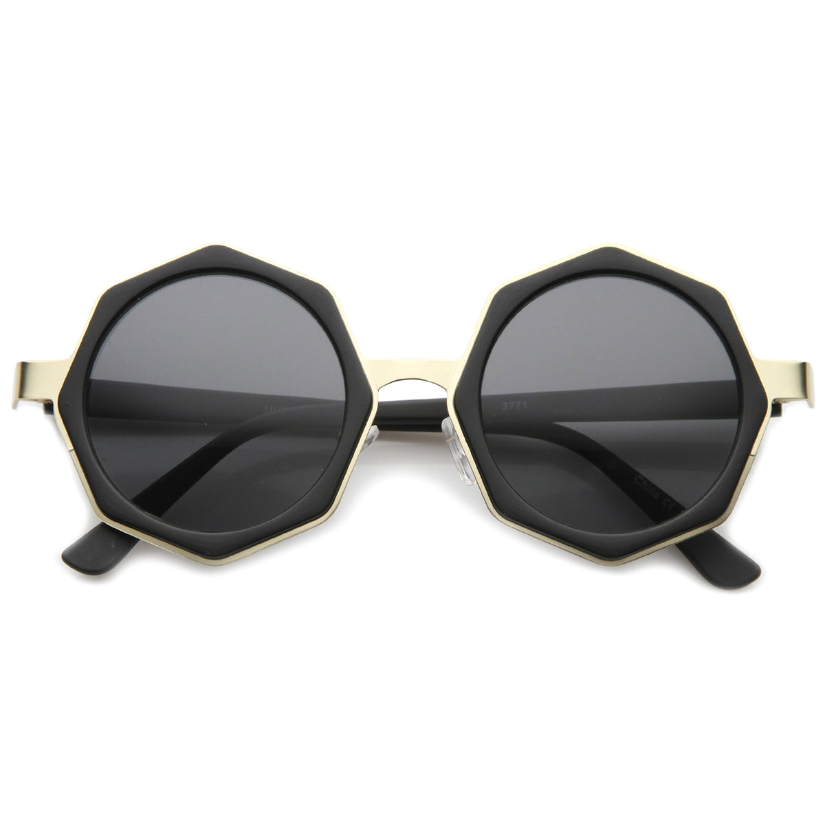 Matte Black-Gold / Smoke