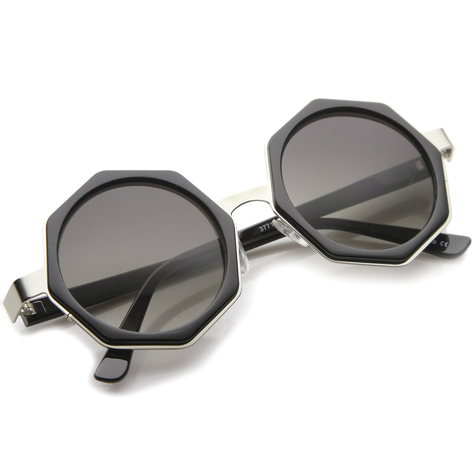 Shiny Black-Silver / Smoke