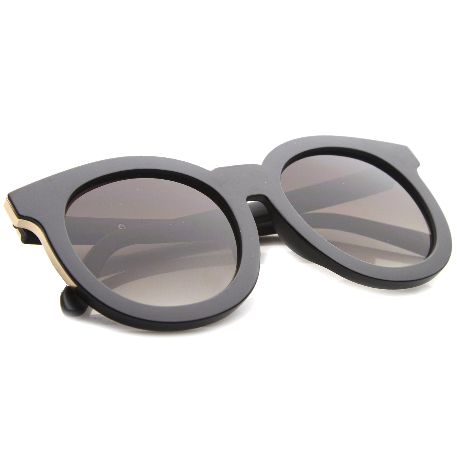 Matte Black-Gold / Lavender