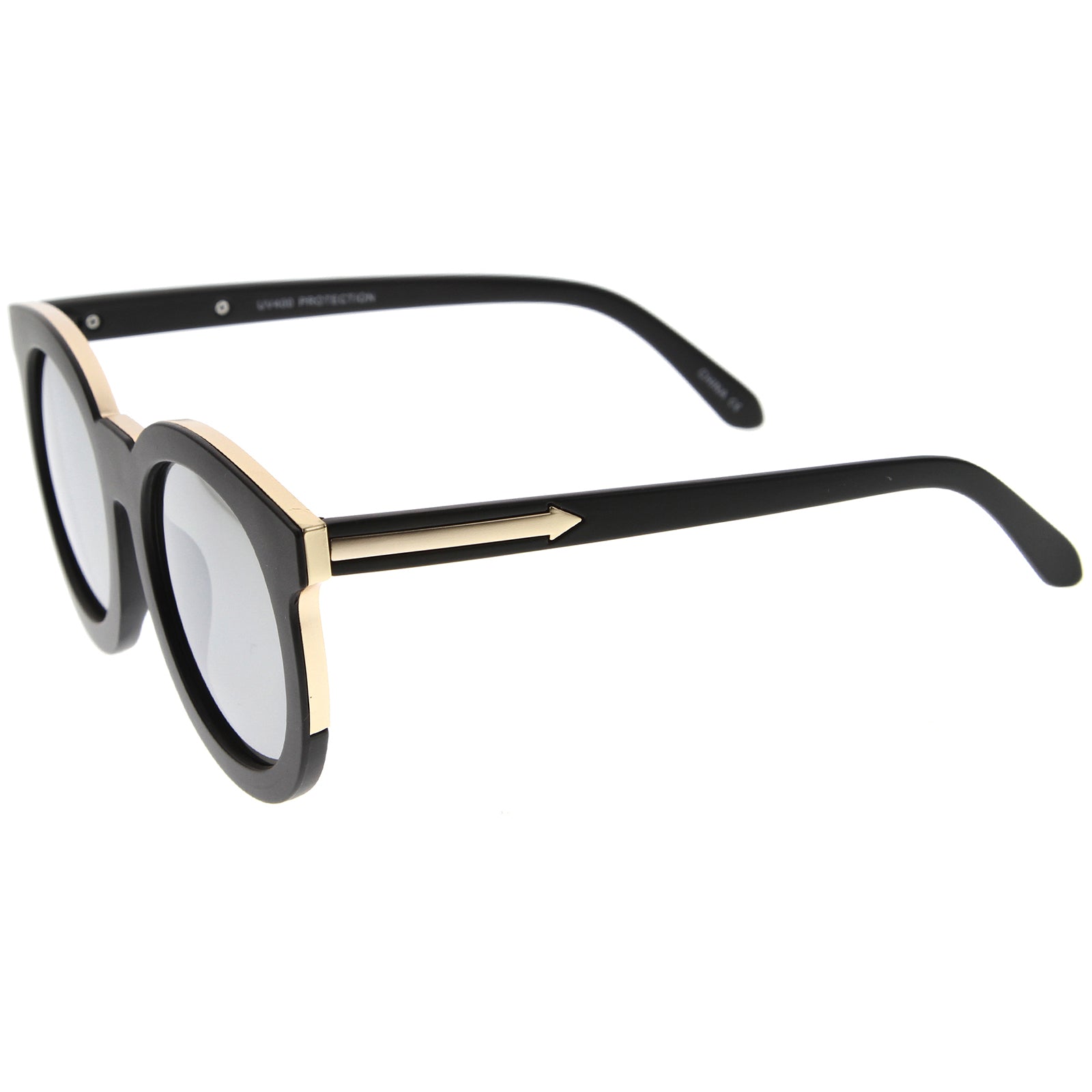 Matte Black-Gold / Silver Mirror