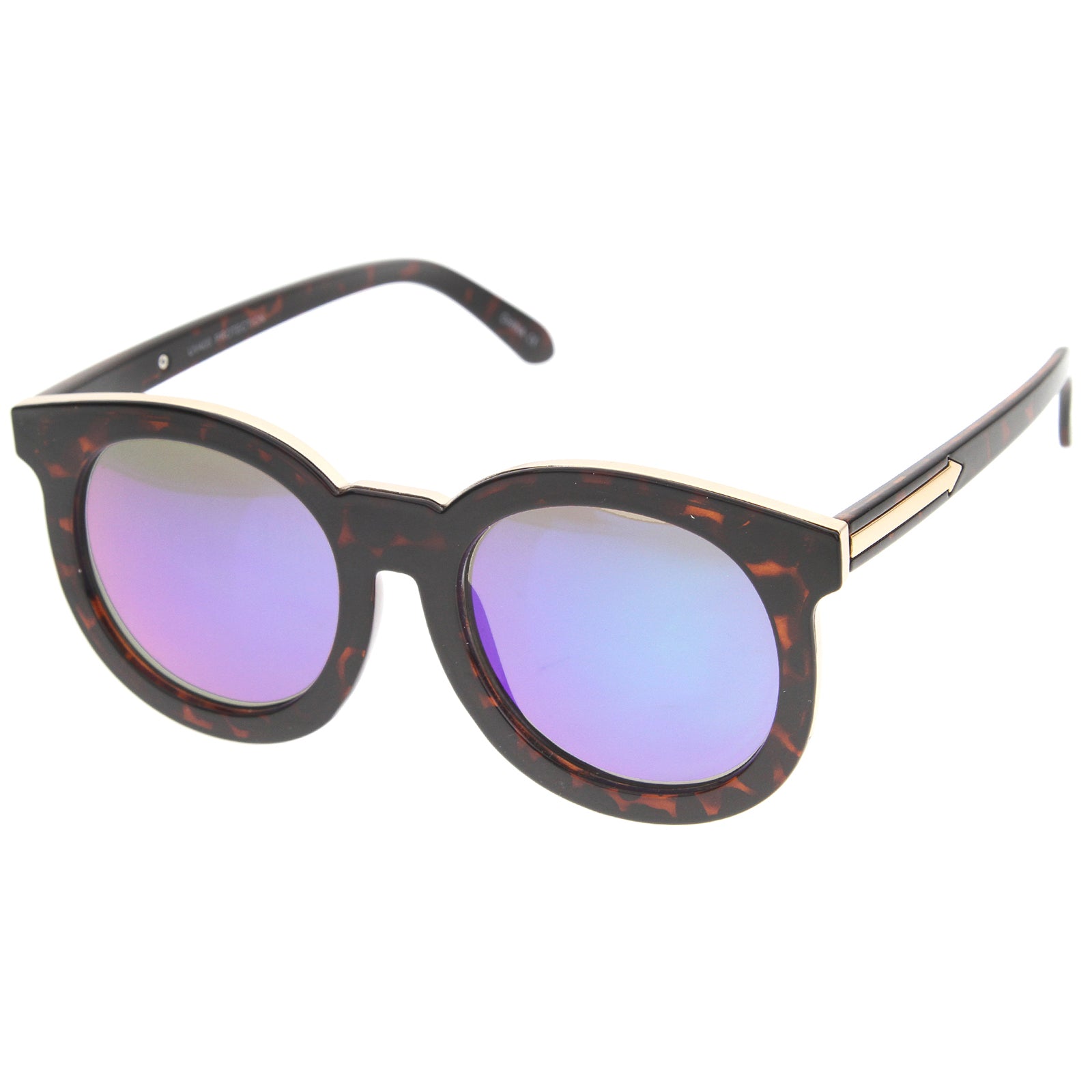 Shiny Tortoise-Gold / Violet Mirror