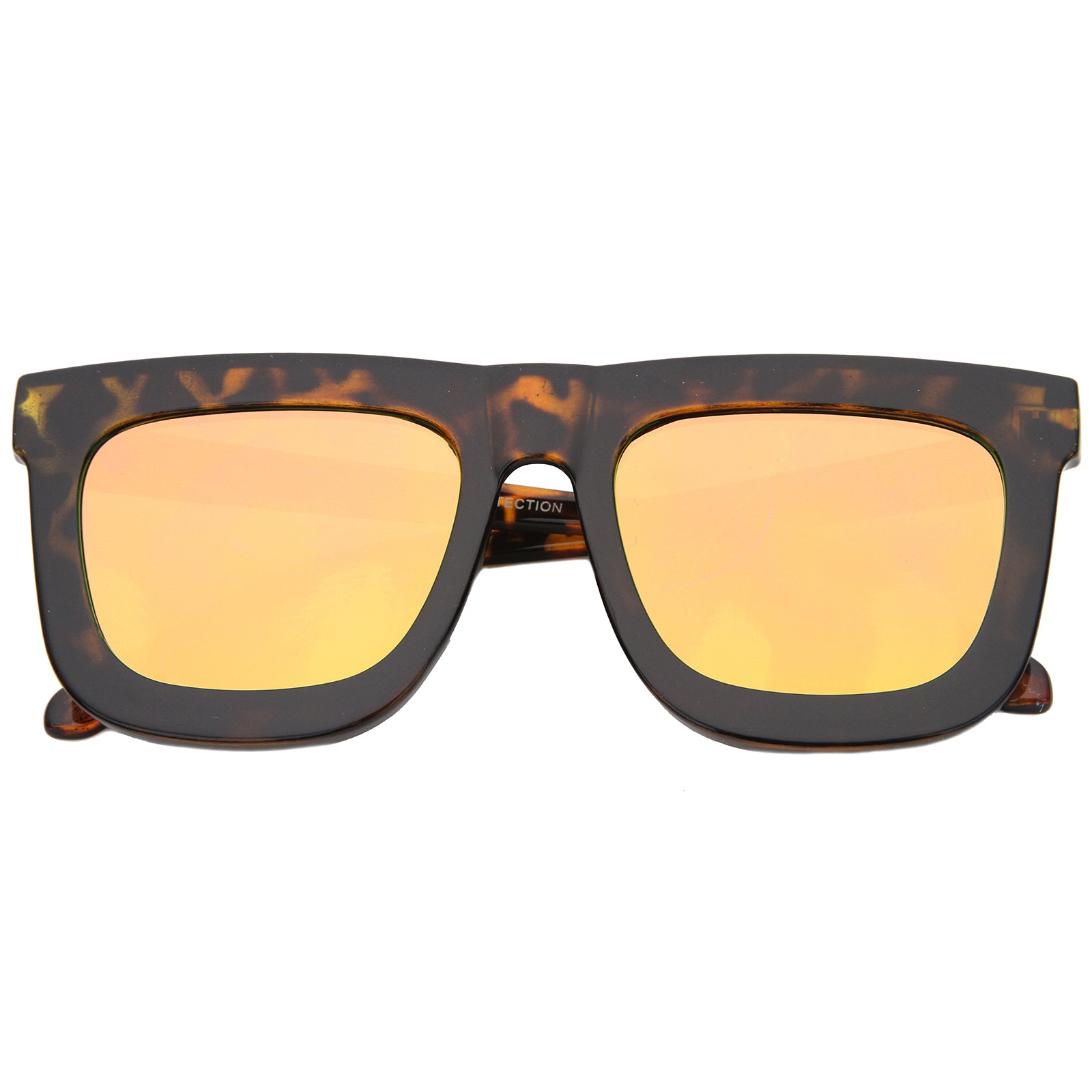 Tortoise-Gold / Orange Mirror