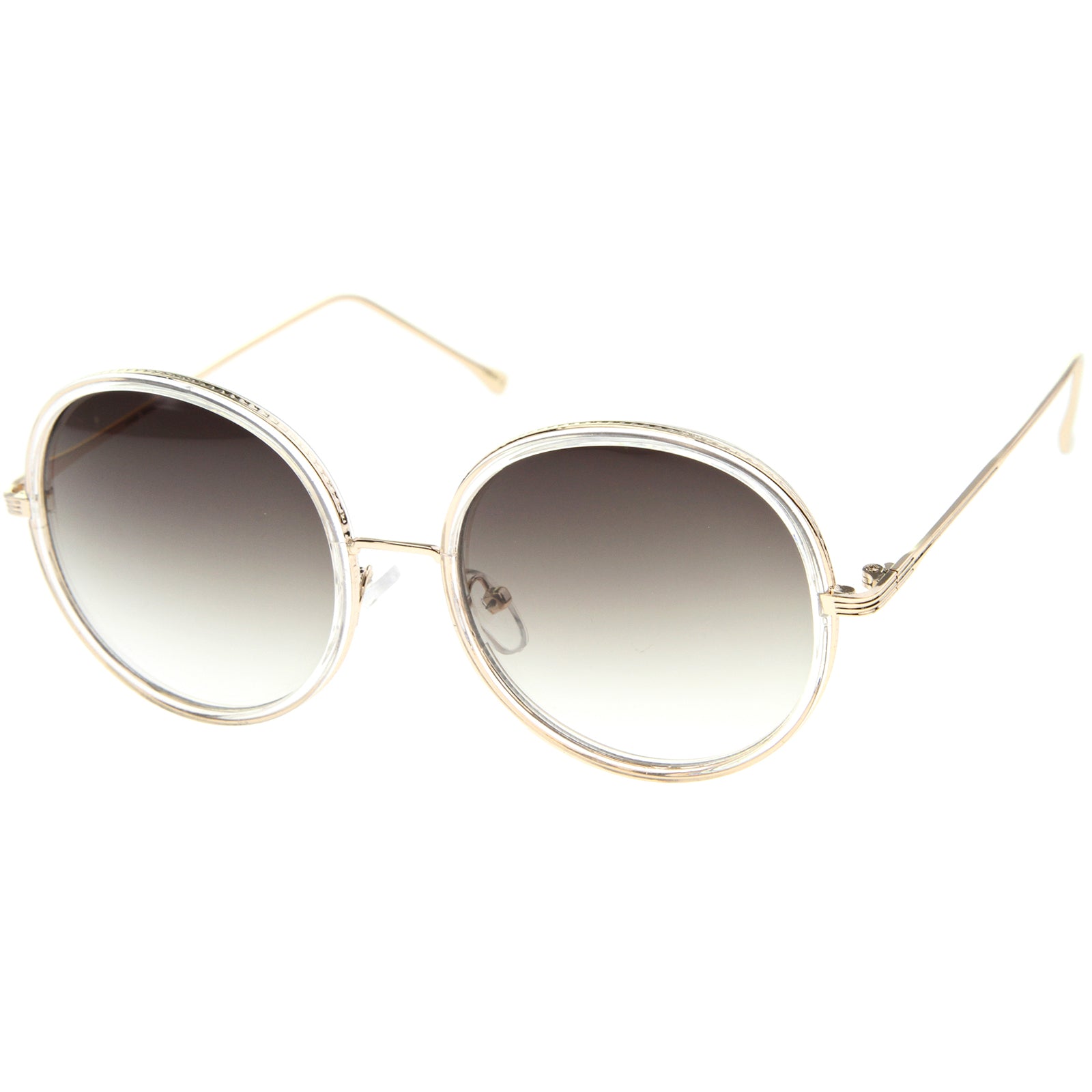 Clear-Gold / Lavender