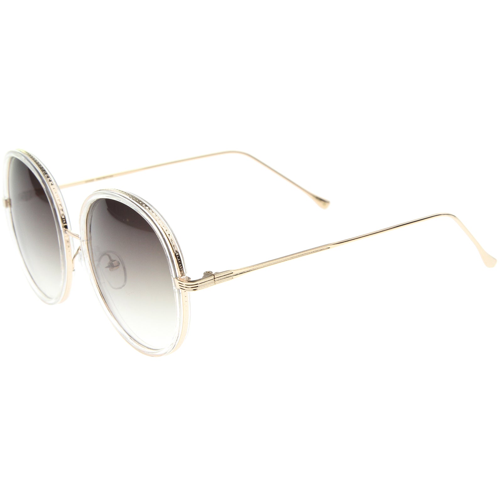 Clear-Gold / Lavender
