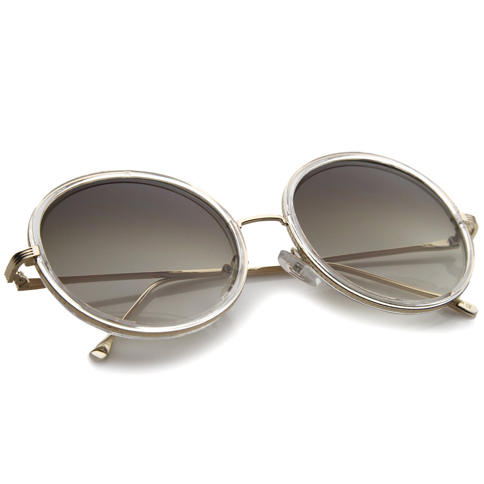 Clear-Gold / Lavender