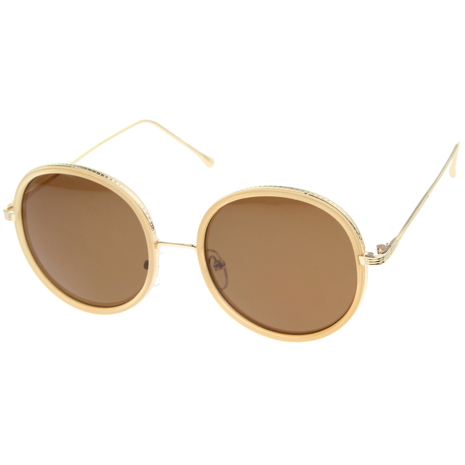 Creme-Gold / Brown