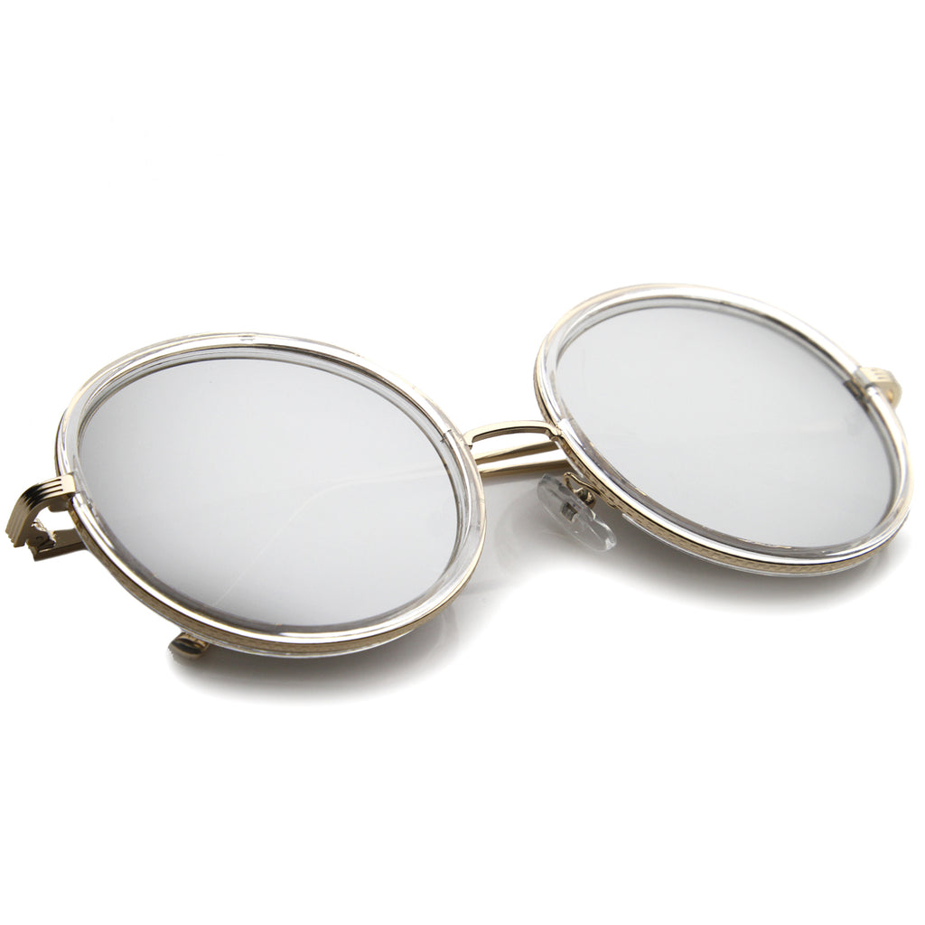 Clear-Gold / Silver Mirror