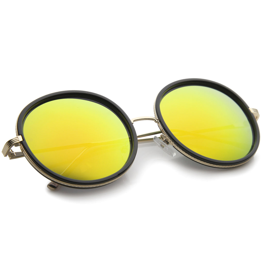 Black-Gold / Yellow Mirror