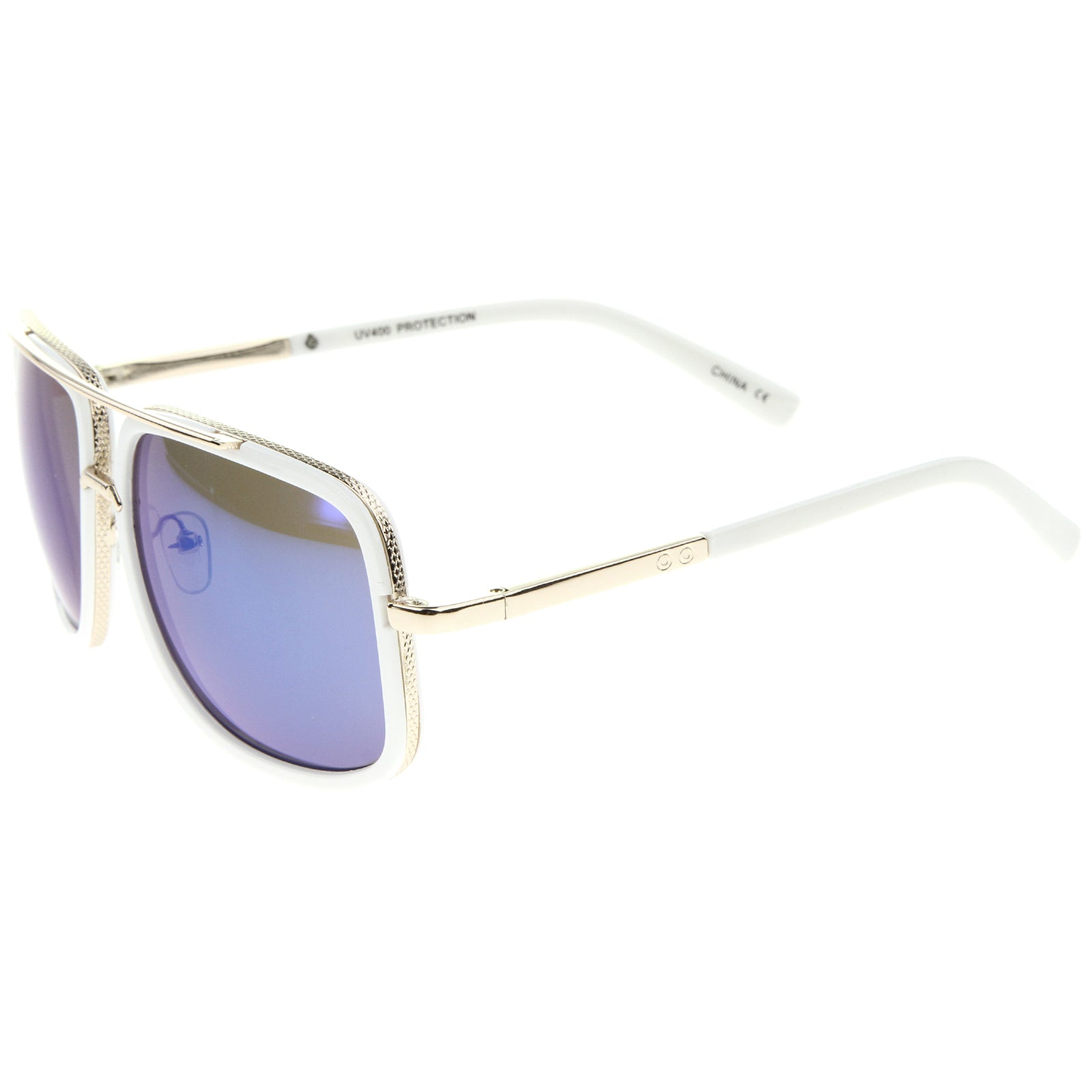 White / Blue Mirror