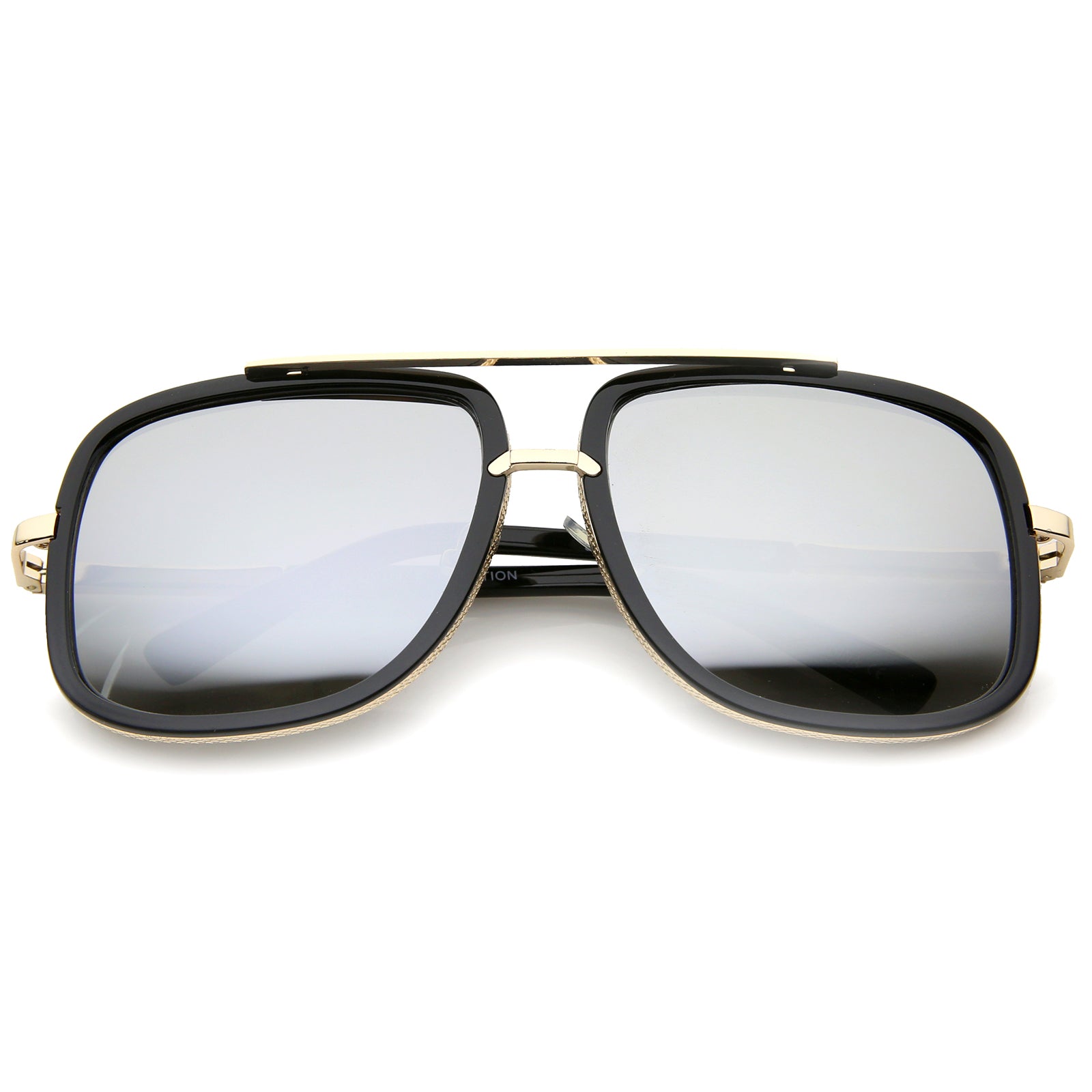 Black / Silver Mirror