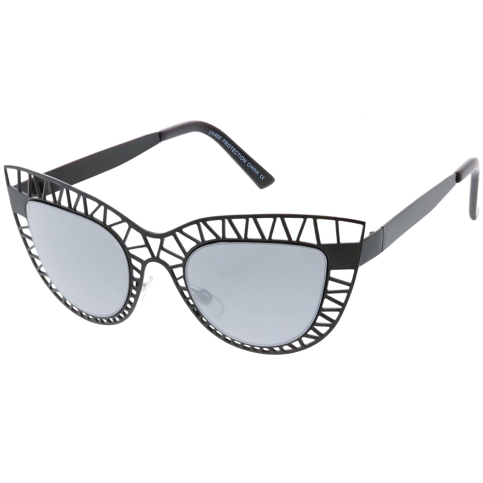 Matte Black / Silver Mirror