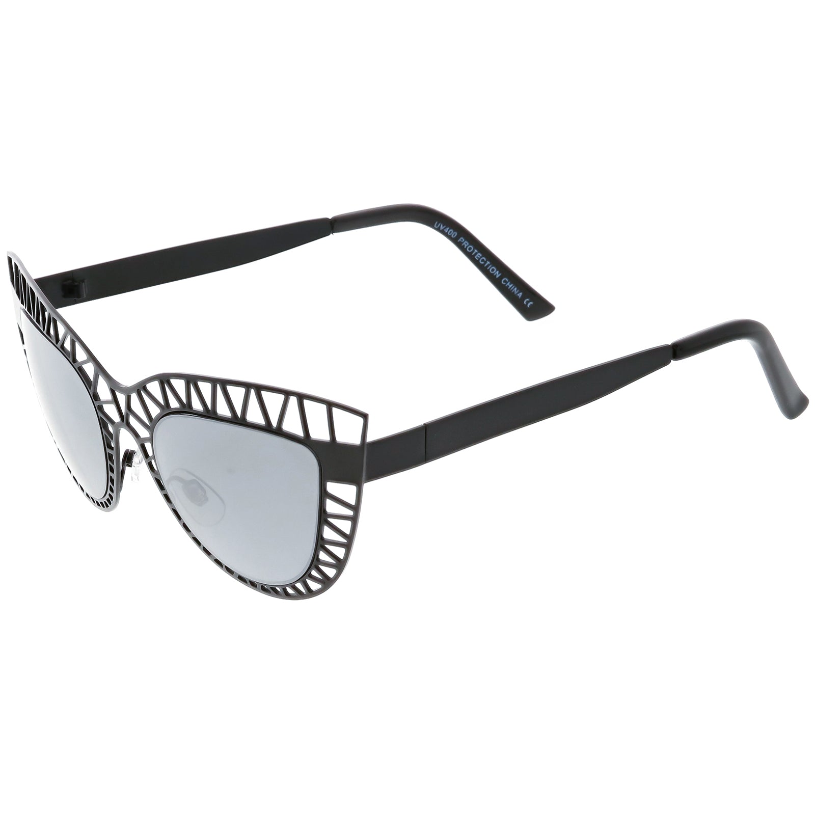 Matte Black / Silver Mirror