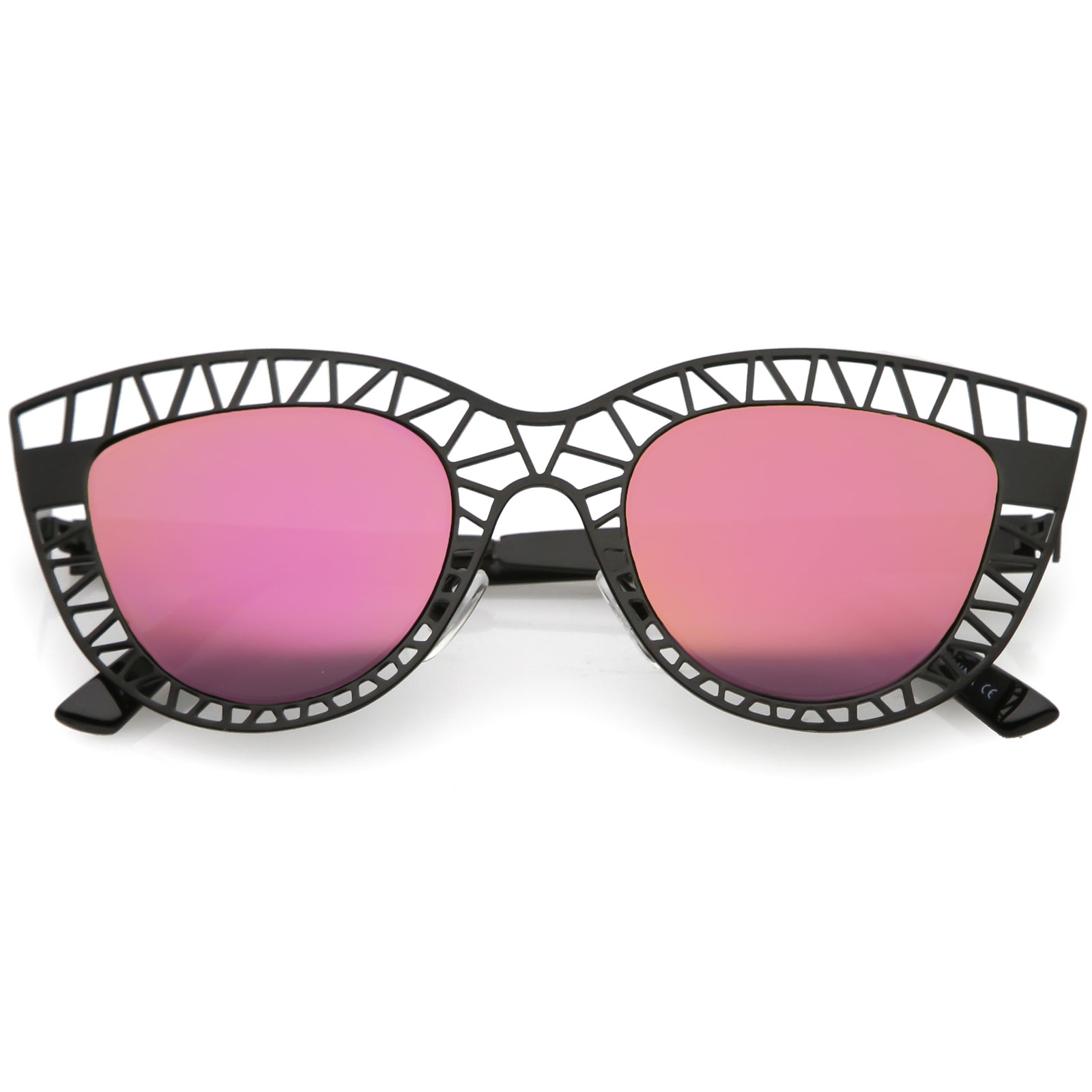 Matte Black / Pink Mirror