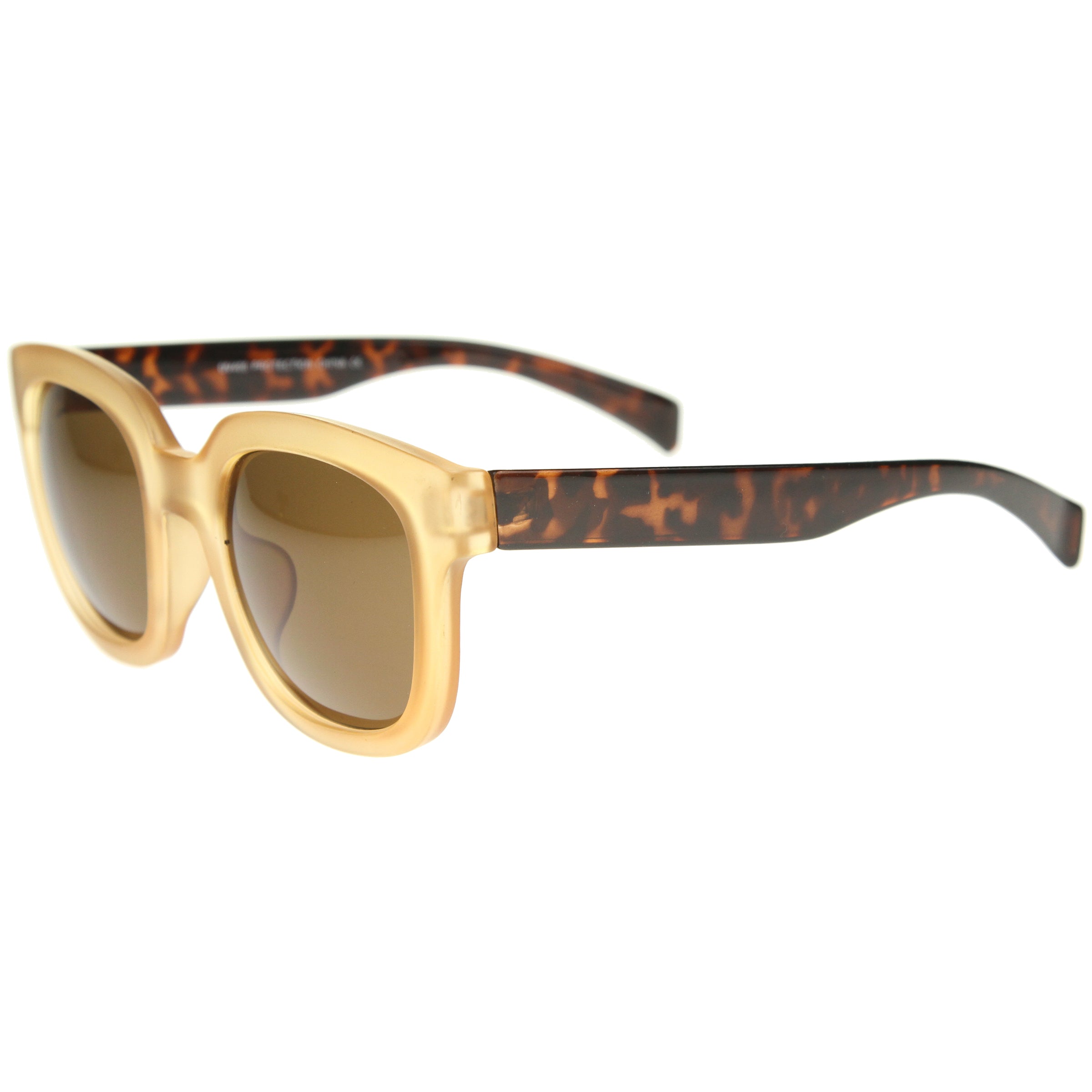 Creme-Tortoise / Brown