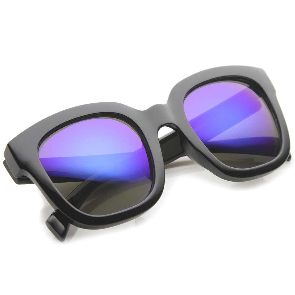 Black / Blue Mirror
