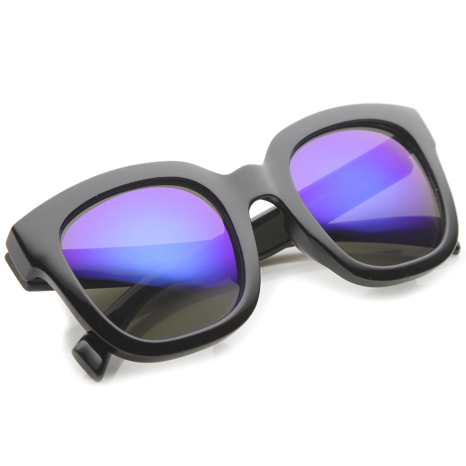 Black / Blue Mirror