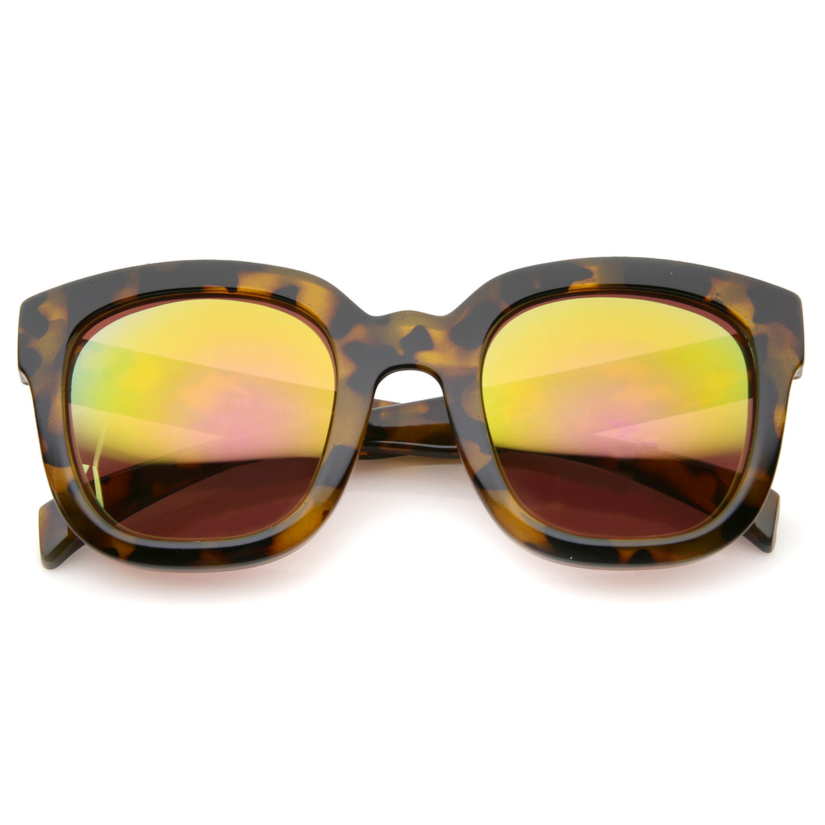 Tortoise / Pink Yellow Mirror