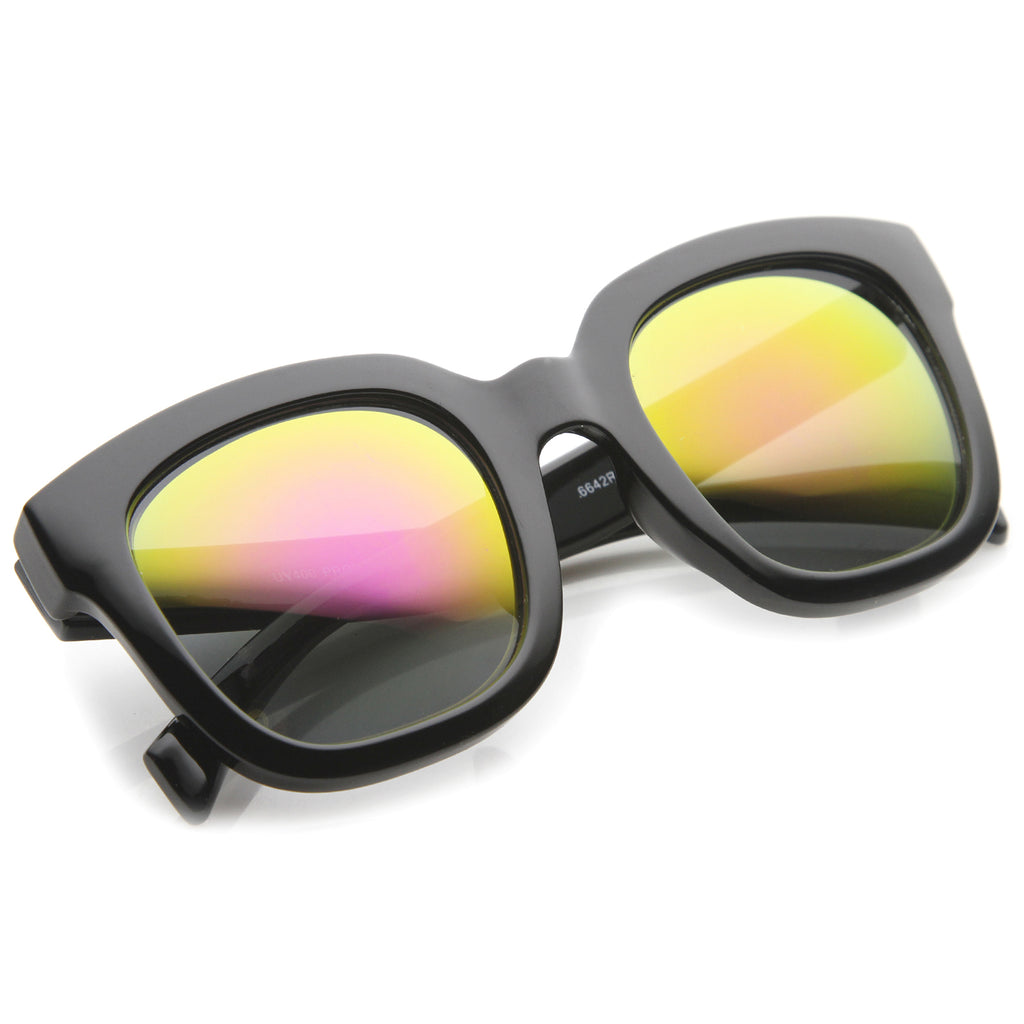 Black / Pink Yellow Mirror