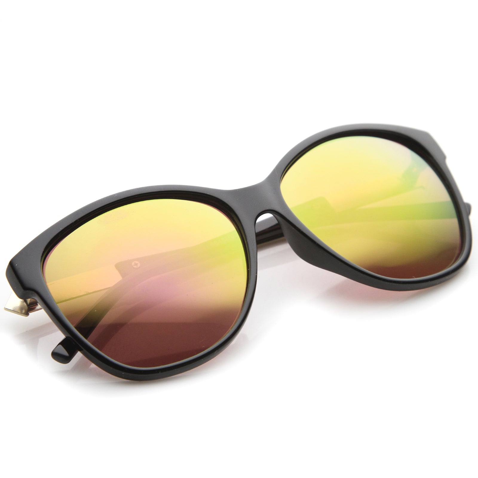 Black-Gold / Pink Yellow Mirror