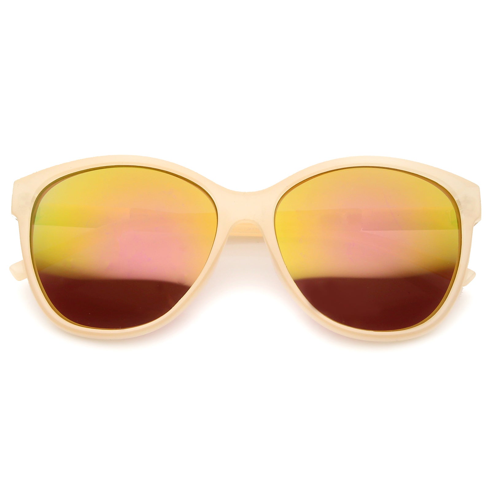 Creme-Gold / Pink Yellow Mirror