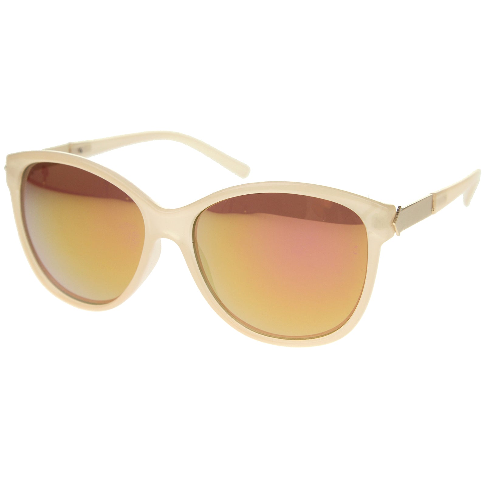 Creme-Gold / Pink Yellow Mirror