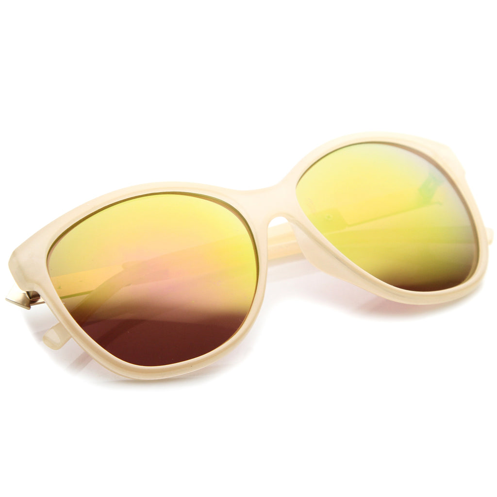 Creme-Gold / Pink Yellow Mirror