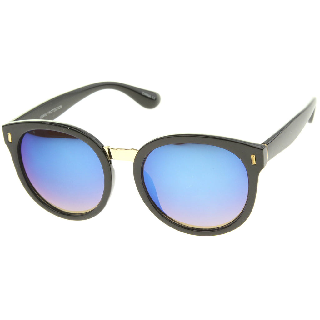 Black-Gold / Blue Mirror