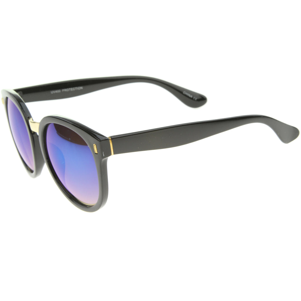 Black-Gold / Blue Mirror