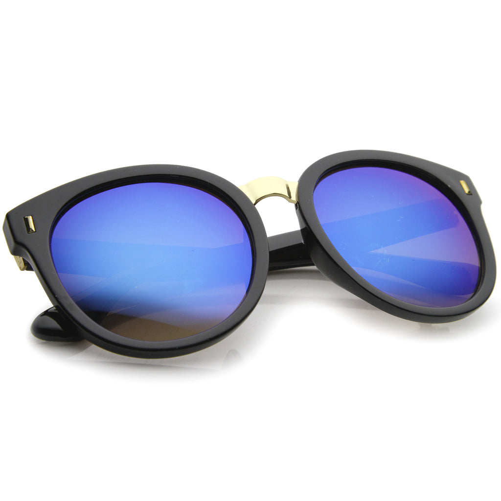 Black-Gold / Blue Mirror