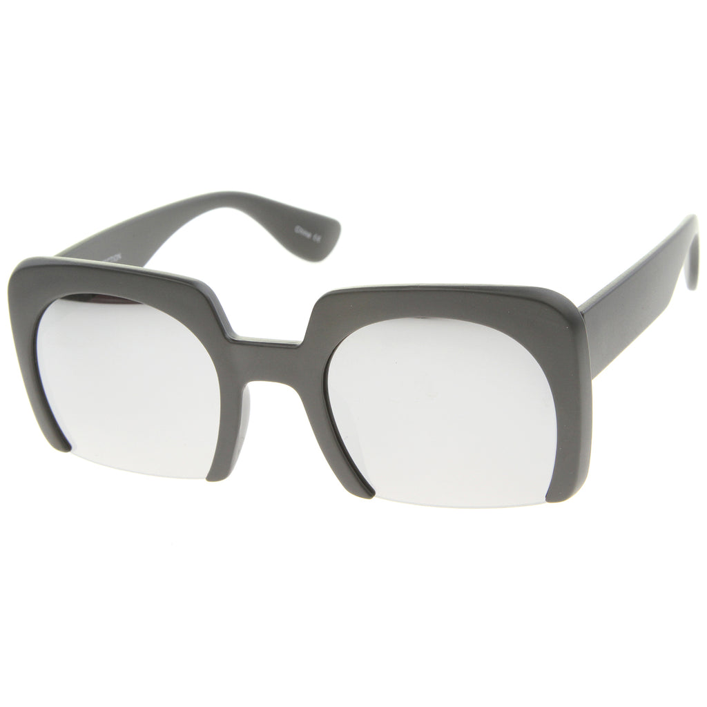 Matte Black / Silver Mirror