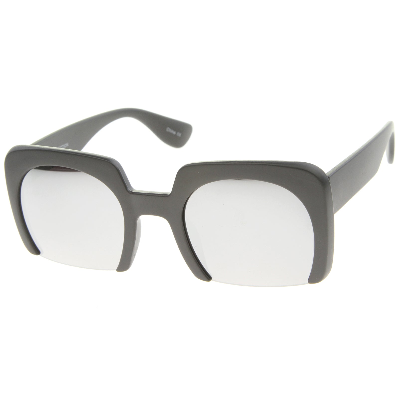 Matte Black / Silver Mirror