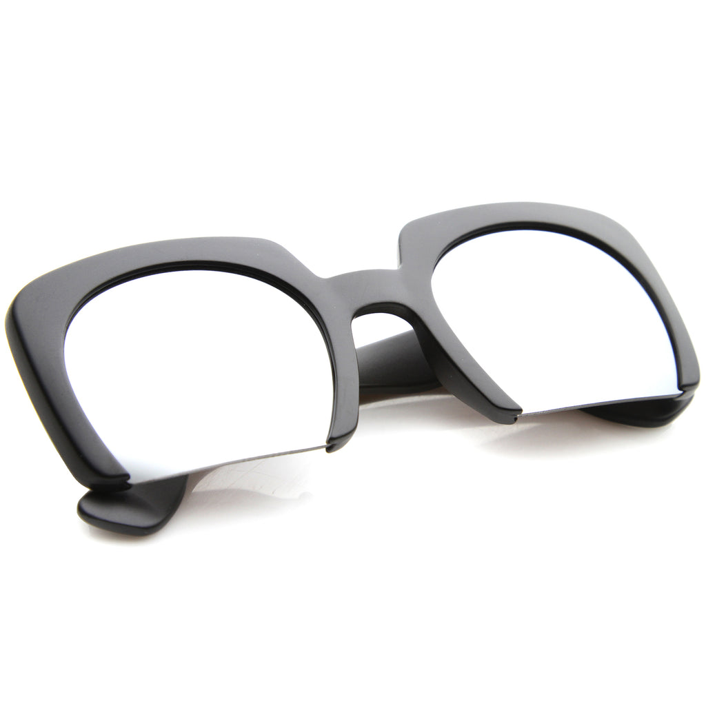 Matte Black / Silver Mirror